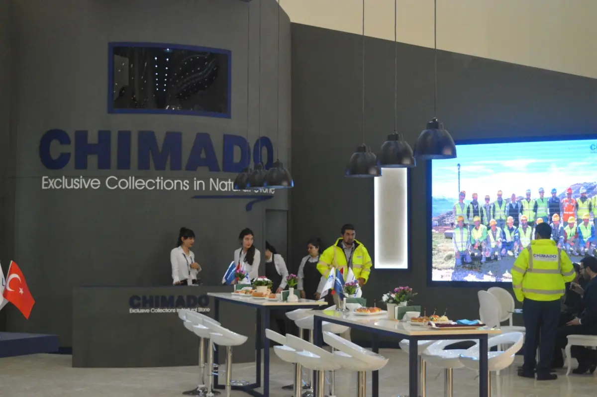 Chimado fuar standı açılışı ve ikram organizasyonu - Erkan Yüksel Organizasyon İzmir